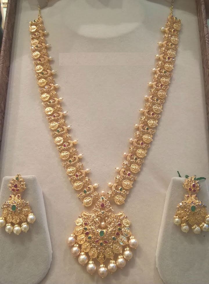 Top kasulaperu necklace designs in Gold | Fashionworldhub