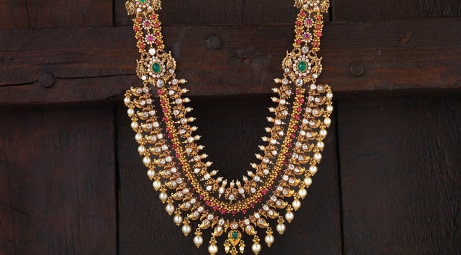 Gold Step Chain Jewellery