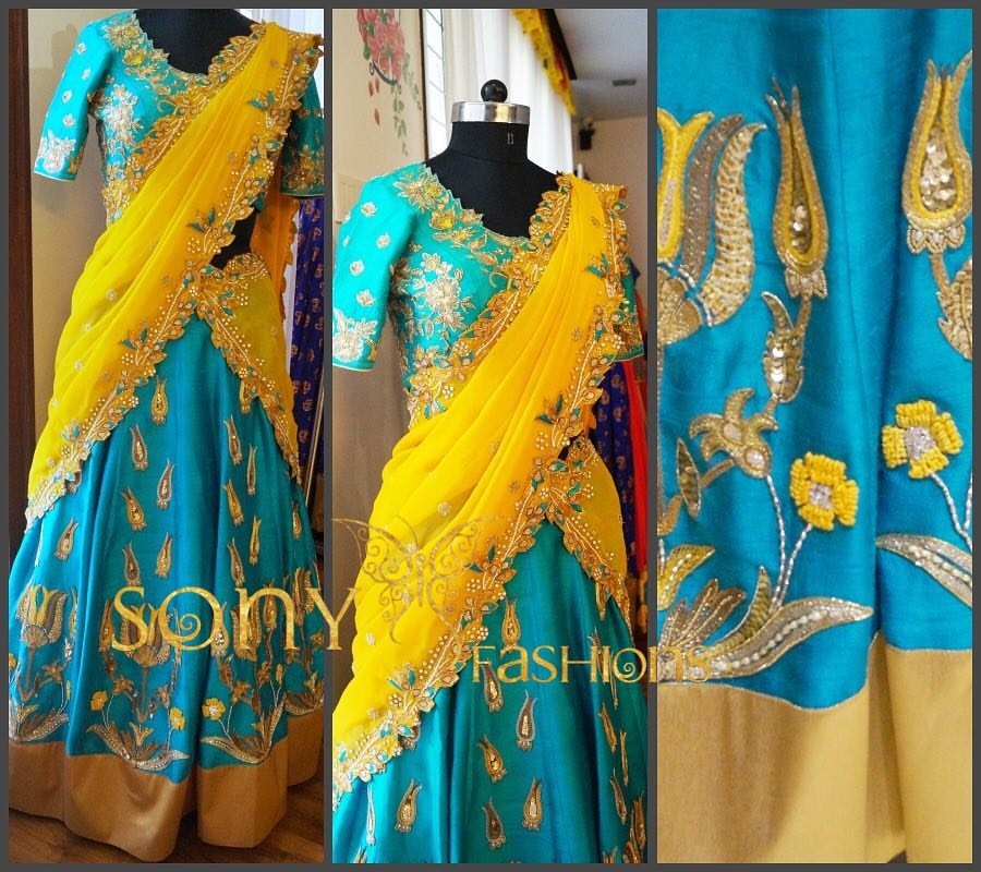 12 Beautiful Lehenga Honi Collections of Sony Reddy! | Fashionworldhub