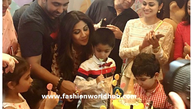 Shilpa Shetty’s Son Viaan’s Birthday Party Was in Candyland