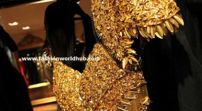 Designer Gold blouse