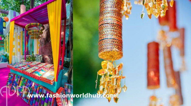 Innovative ways to use Bangles in your wedding decor