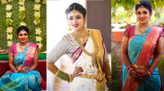 6 Best Wedding Kanjeevaram Silk Sarees