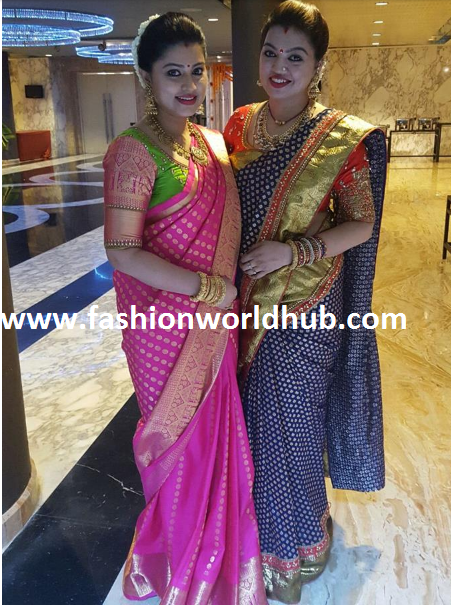 sneha and sangeeta-fashionworldhub1