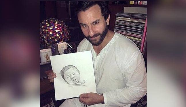 SEE PIC: This sketch of Saif’s son Taimur will melt your heart today