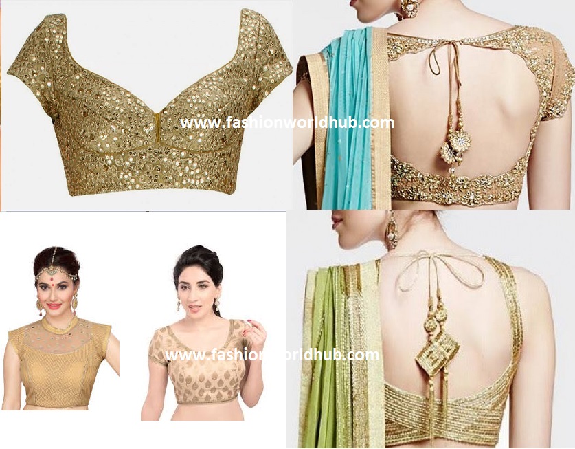 gold blouses