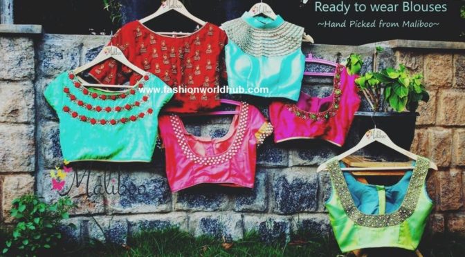 Ready made blouse designs!