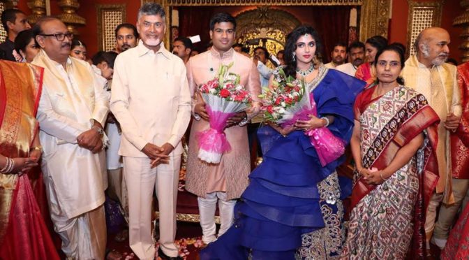 ETV Chairman Ramoji Rao grand daughter Sahari Wedding photos!