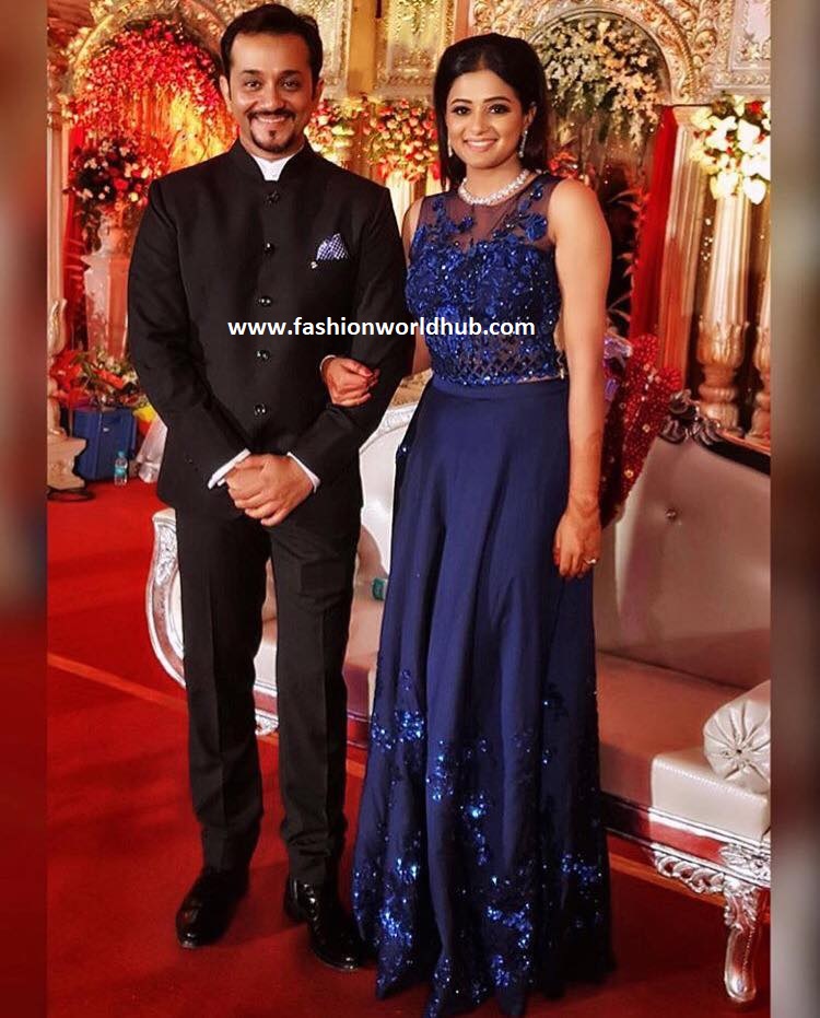 Actress Priyamani And Mustafa Raj Wedding Reception Photos Fashionworldhub