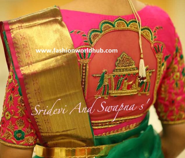 Gorgeous blouse designs from Sridevi & Swapna Label | Fashionworldhub