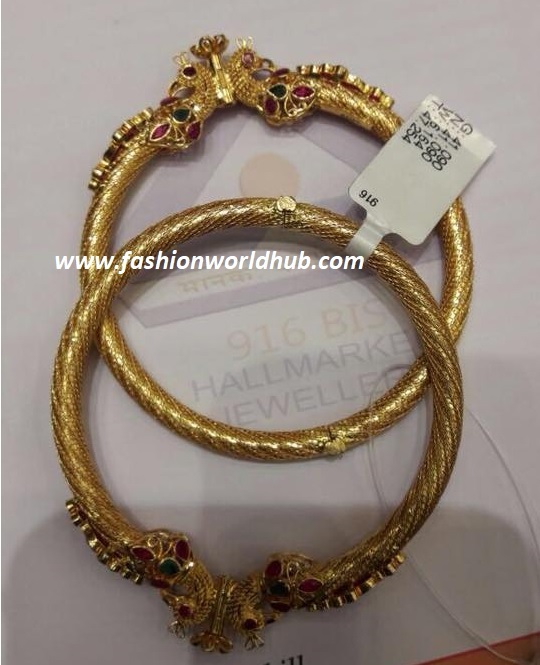 Bangles 40 designs gold gram Gold Necklace