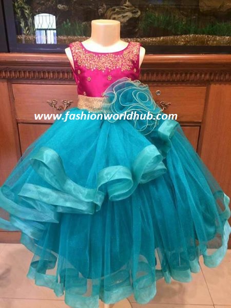 Buy Kids Party Wear Birthday Frocks Designer Gowns Online in India   wwwliandliin