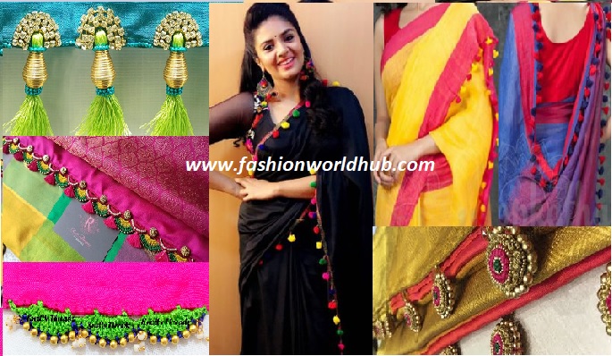 Designer Blouse Back Neck Designs For Silk Sarees (13) - K4 Fashion