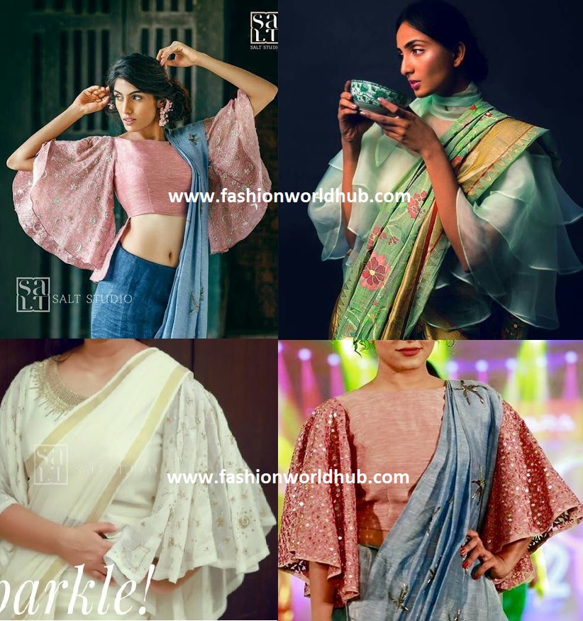 18 Cotton Saree Blouse Designs for a Stylish Look! • Keep Me Stylish