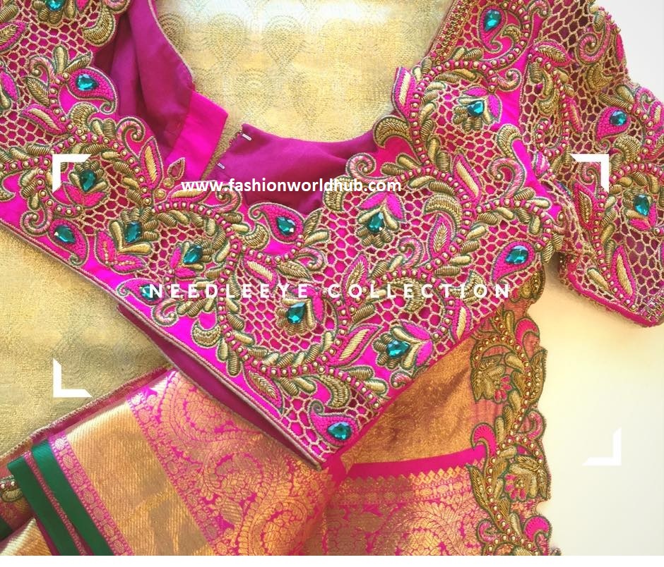 Latest Maggam work blouse designs from Top Fashion boutique stores ...