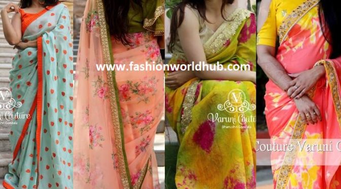 Designer sarees by Varuni Gopen Collections