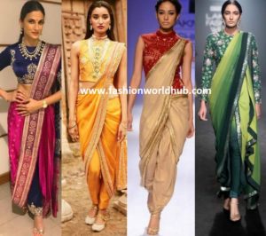6 Reasons Why You Should Flaunt The Saree Pants | Fashionworldhub