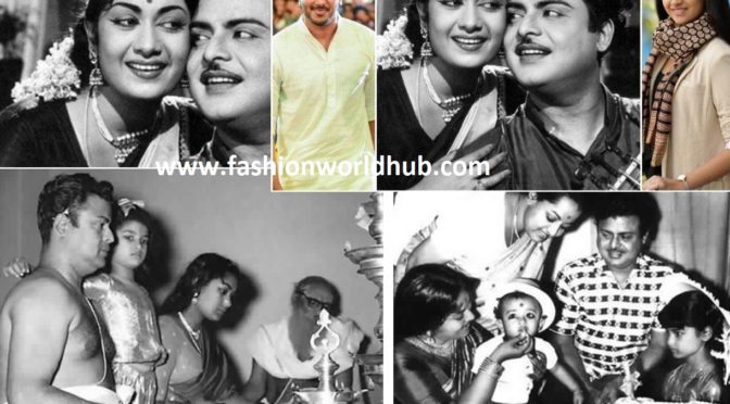 Rare Pictures of Savithri & Gemini Ganesan.