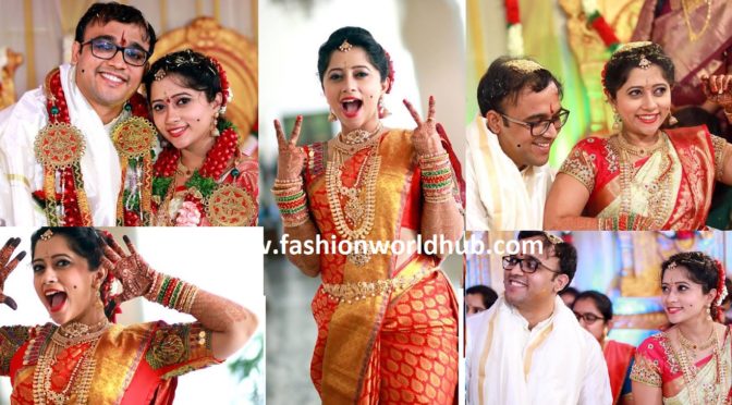 TV Actress Lahari Marriage Photos!