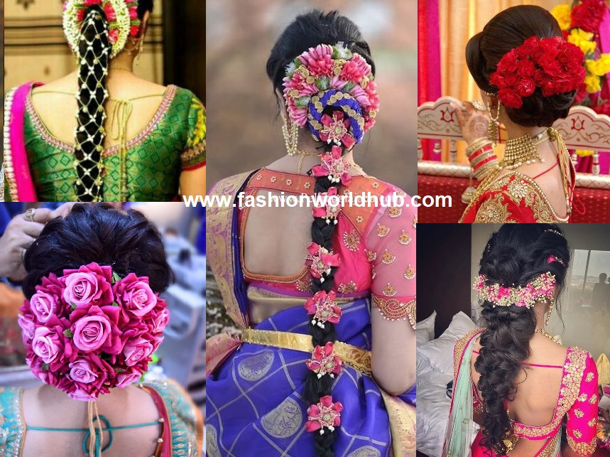 Gajra Hairstyles- A mark of simplicity and elegance | Fashionworldhub