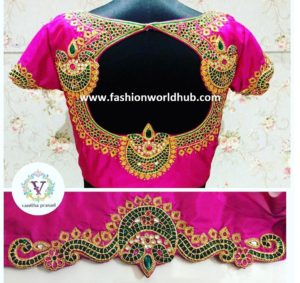 50 Mind blowing Maggam work blouse designs! | Fashionworldhub