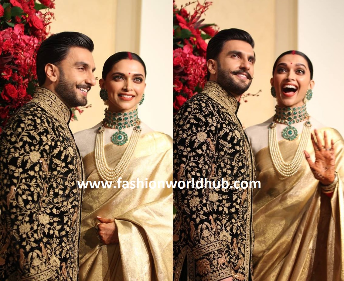 Ranveer Singh And Deepika Padukone Wedding Reception At Bangalore Fashionworldhub