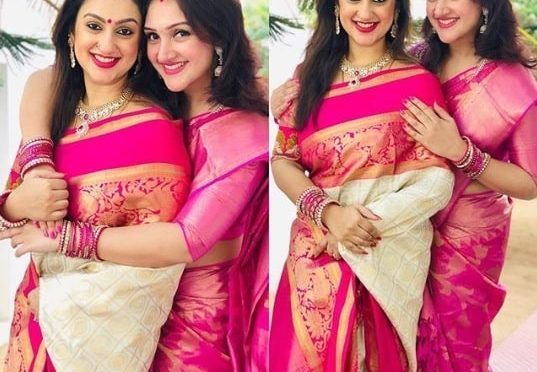 Pritha Hari and Sridevi vijaykumar Traditional look!