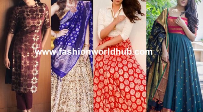 Reuse the old Silk sarees with a twist