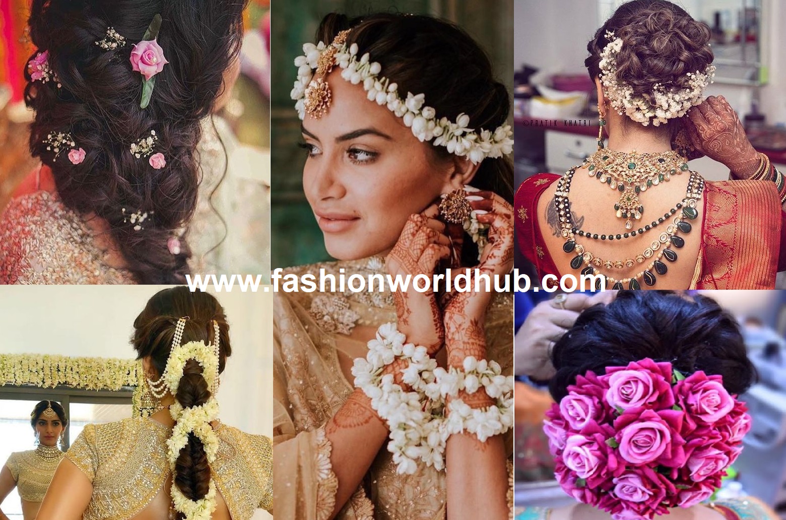 5 gajra hairstyles to pair with a festive lehenga | Be Beautiful India