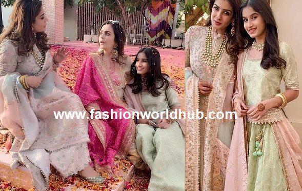 Raveena Tandon at  Isha Ambani and Anand Piramal’s Wedding Celebration!
