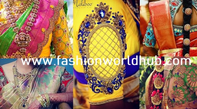 Mind blowing maggam work blouses designs by Maliboo!