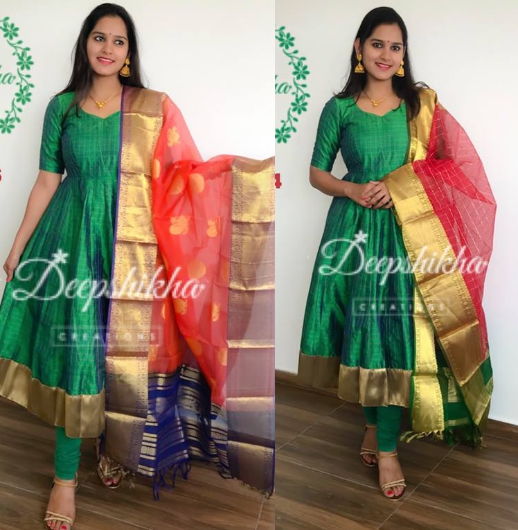 Beautiful Anarkali collections from Deepshikha Creations! | Fashionworldhub