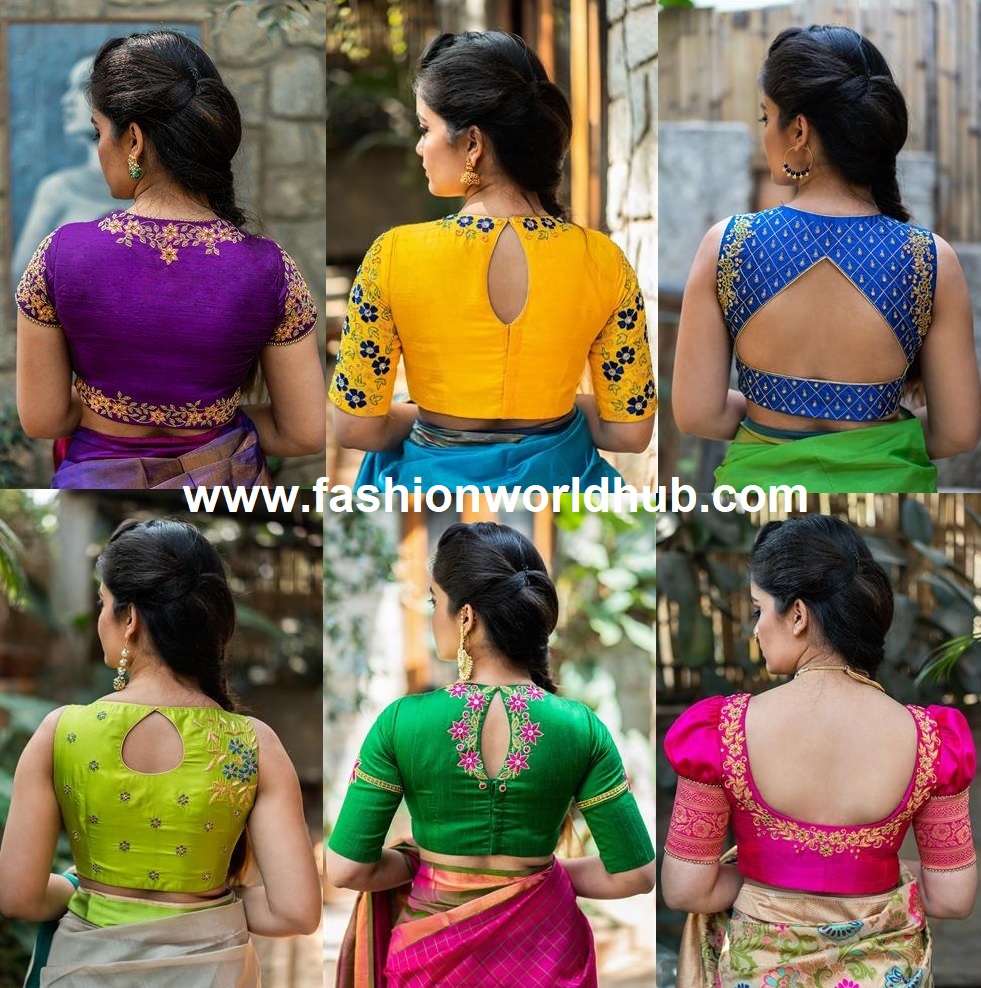 Mind Blowing Hand Embroidered Blouse Designs Buy Online