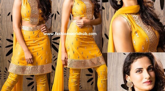 Shilpa Reddy stuns in yellow!