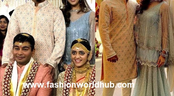 Ramchaaran and Upasana konidela at Venkatesh daughter’s wedding!