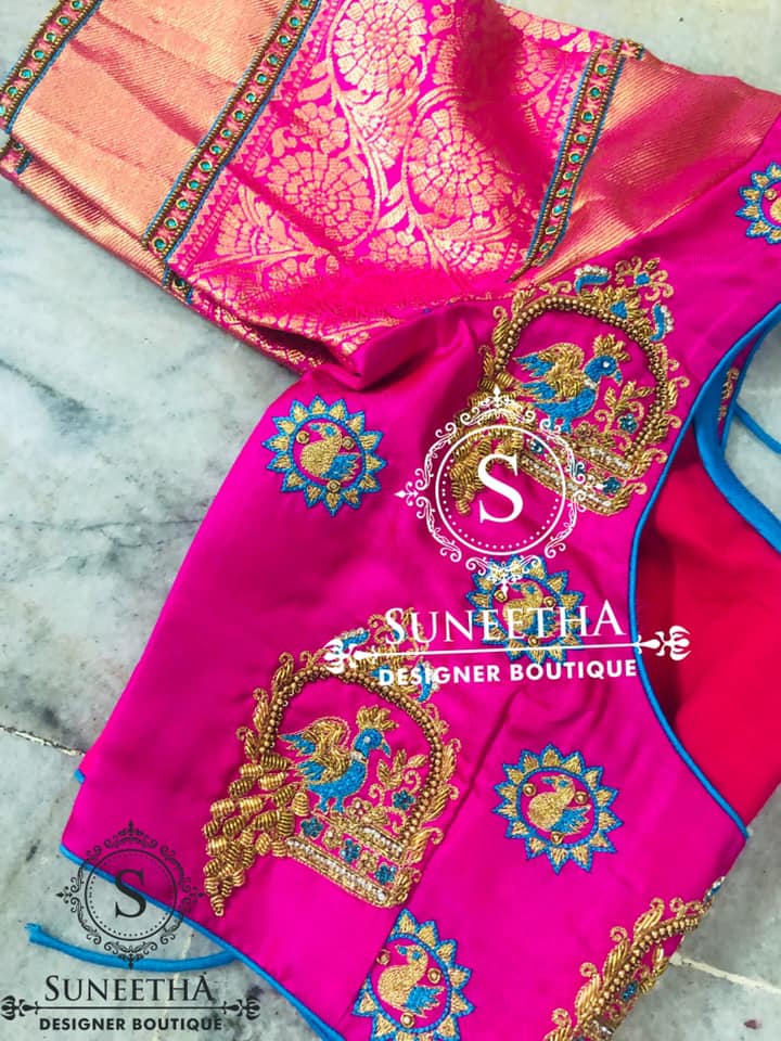 Mind blowing blouse designs by Suneetha designer boutique ...