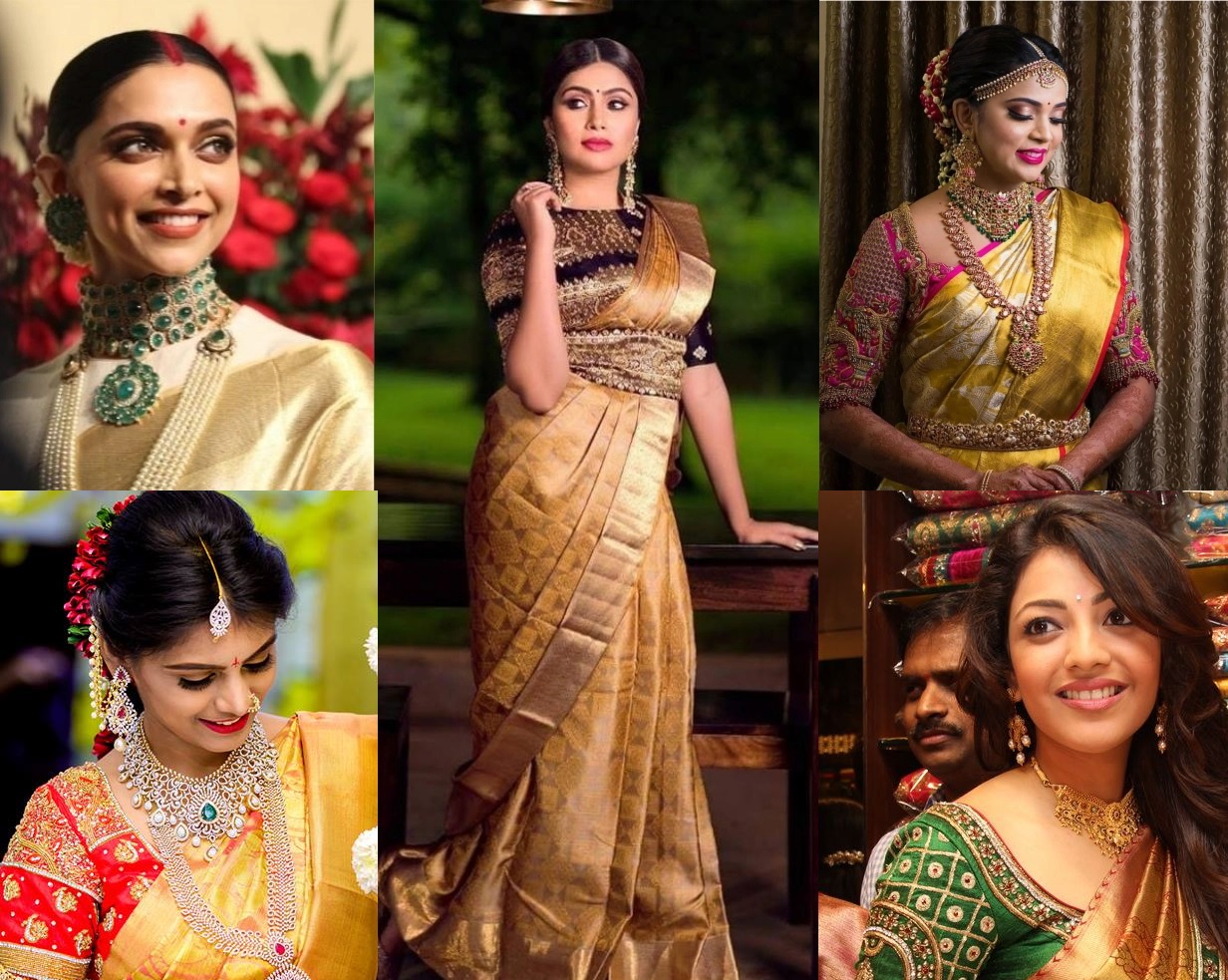 New Bollywood Golden Color Sequin Saree | forum.iktva.sa