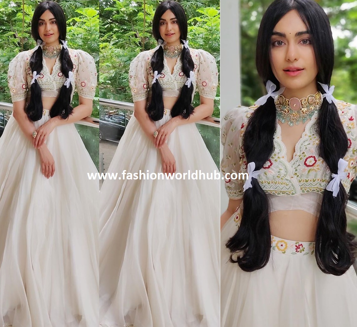 Adah Sharma in Kehiaa by Kashmiraa | Fashionworldhub