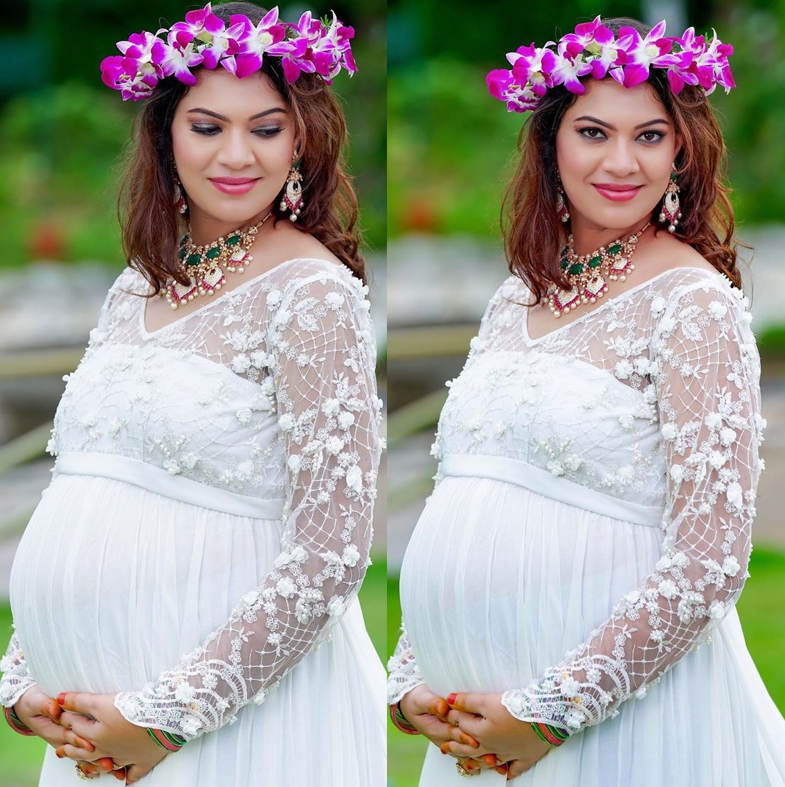 Singer geetha madhuri is pregnant with first child and recently as per trad...