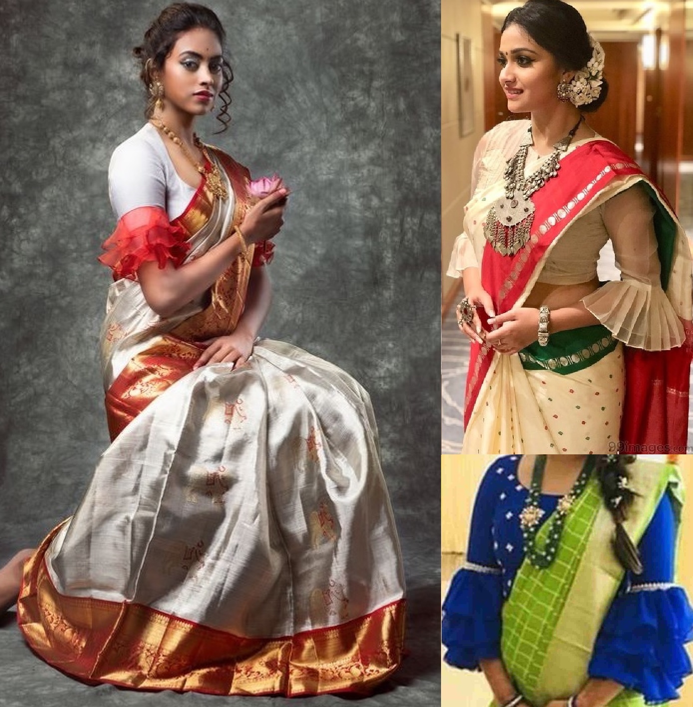 Latest blouse designs for silk sarees | Fashionworldhub