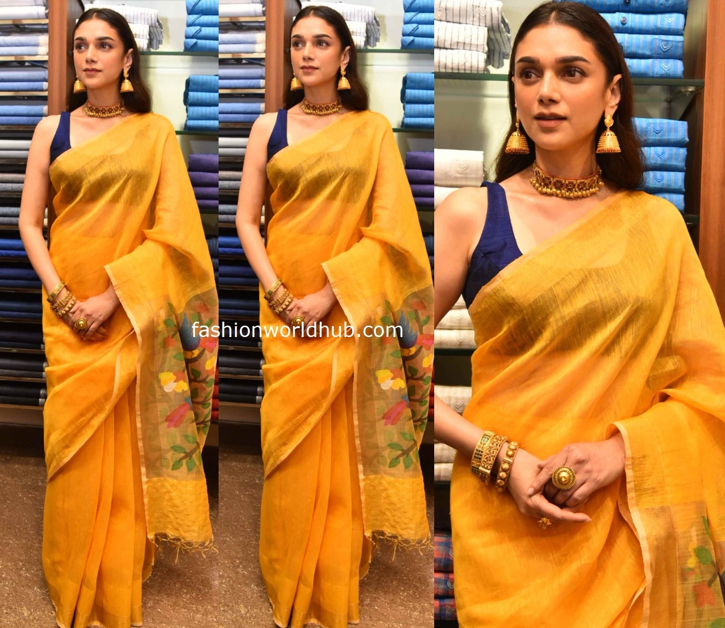Aditi Rao Hydari Traditional look! | Fashionworldhub