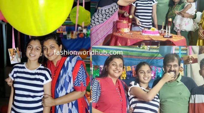 Roja daughter Anshu Malika birthday celebrations