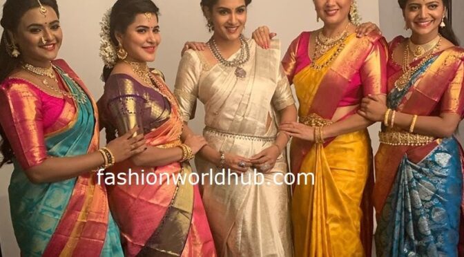 Big boss 3 Telugu Beauties in Traditional saree!