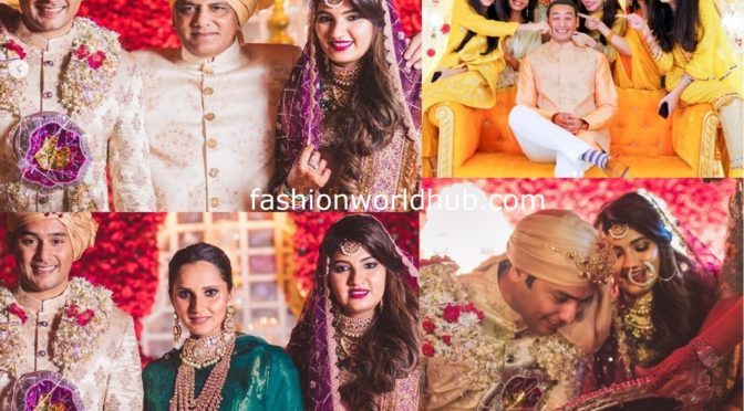 Mohammad Azharuddin’s son Asad marries Sania Mirza’s sister Anam!