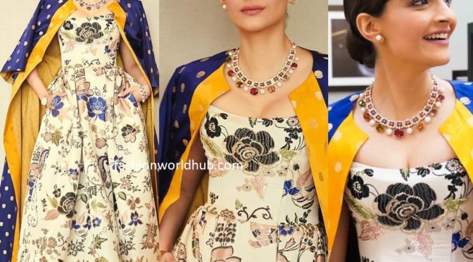 Sonam Kapoor at Doha Jewellery and Watches Exhibition 2020