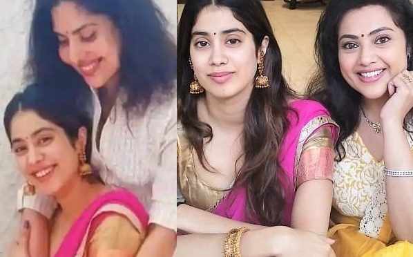 Janhvi Kapoor in a Traditional half saree to attends Sridevi’s prayer meet in Chennai!