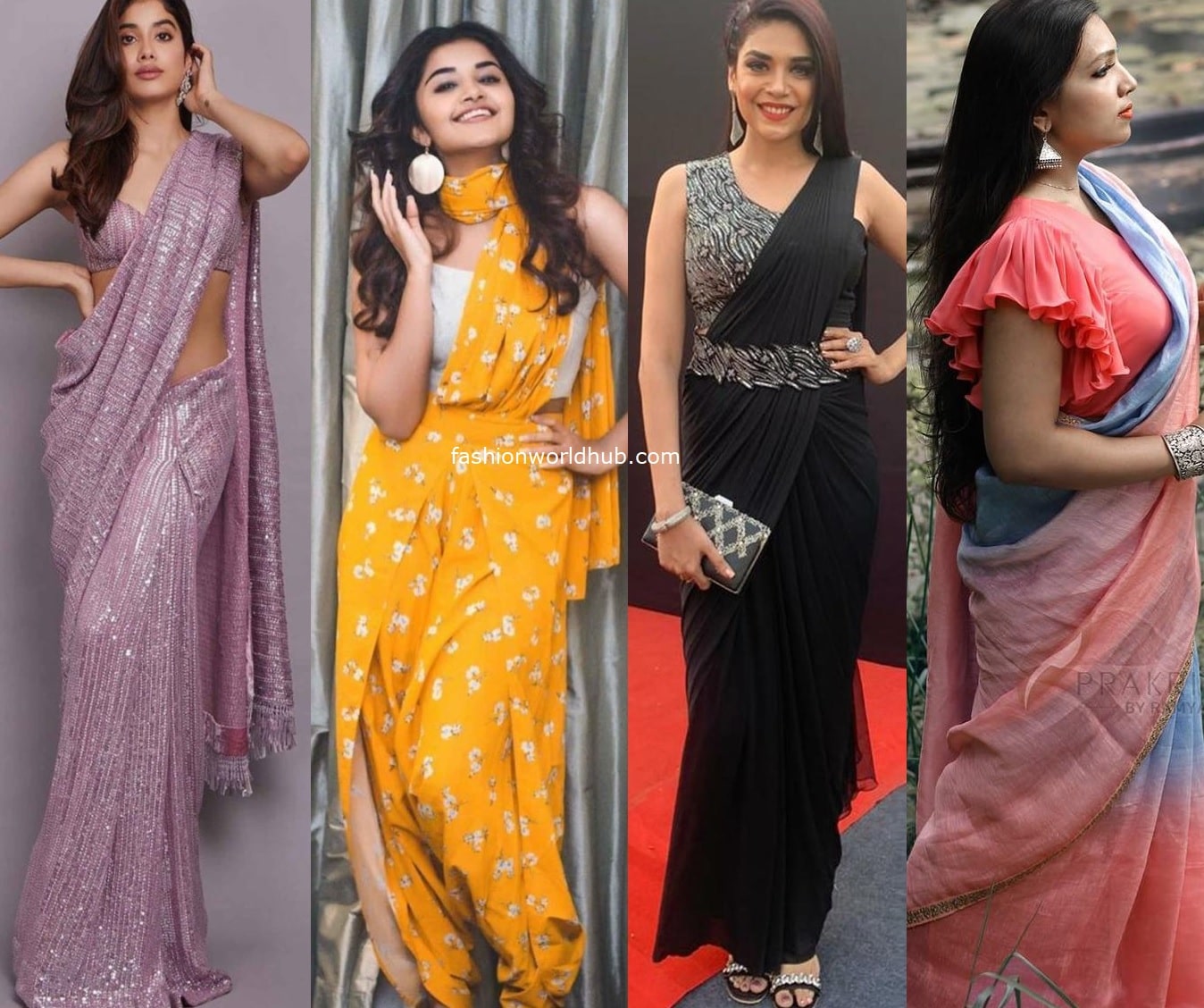 Latest saree trends to try in 2020! | Fashionworldhub