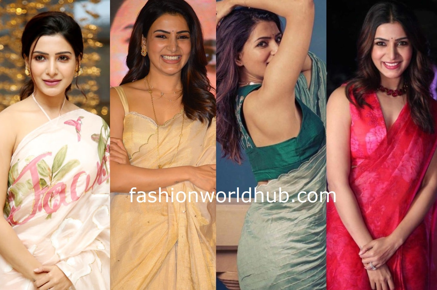 Samantha akkineni saree styles for 'Jaanu' movie promotions ...