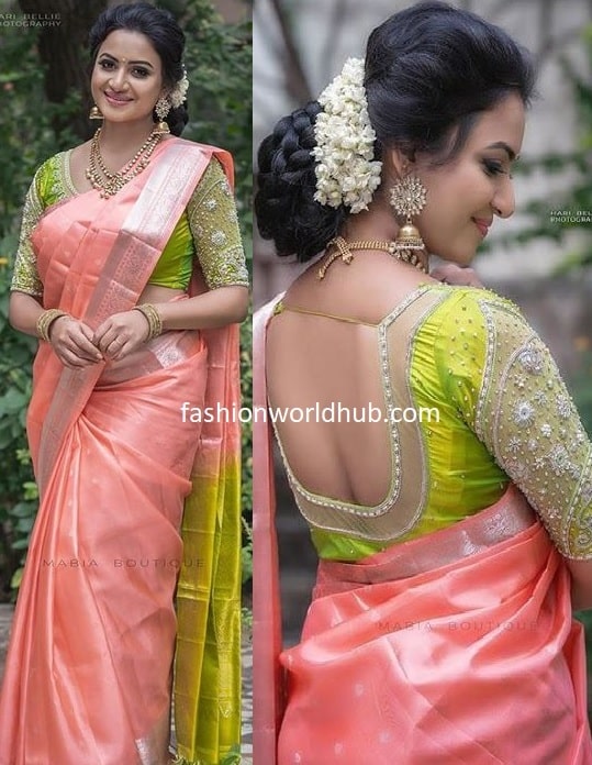Trending Pastel Colour Kanjeevaram sarees! | Fashionworldhub