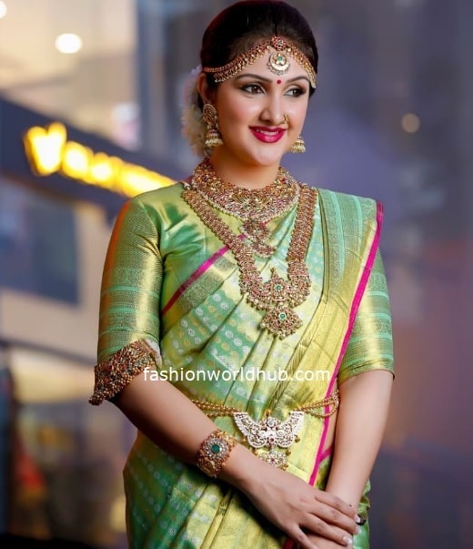 Sridevi vijaykumar in a kanjeevaram saree! | Fashionworldhub